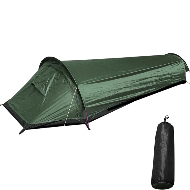 Emergency Mylar Tent - Single-person camping tent Ultra-lightweight compact outdoor
