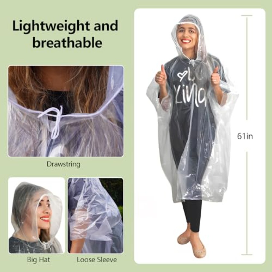 Emergency Disposable Rain Ponc - Emergency Poncho Rain review and price