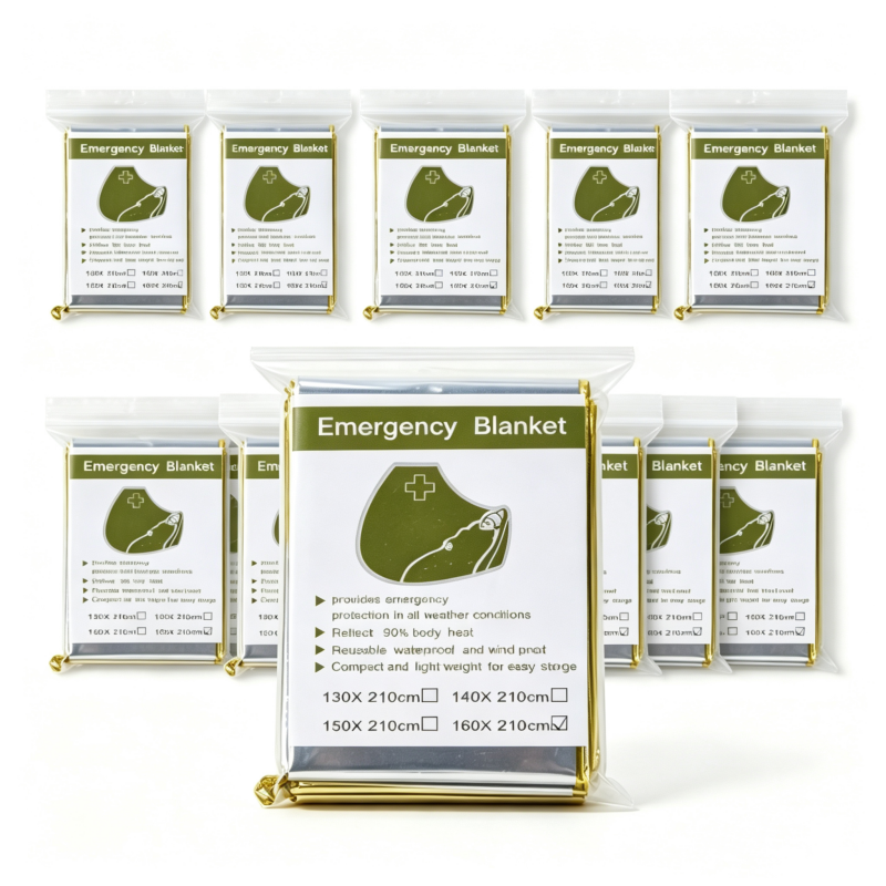 10 Pack Gold Reflective Emerge - Survival Blanket Reflective review and price