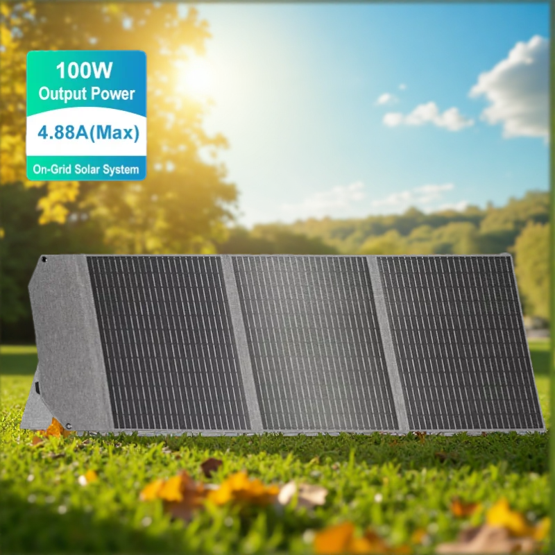 100W Foldable Solar Panel SP10 - Solar Emergency Charger review and price