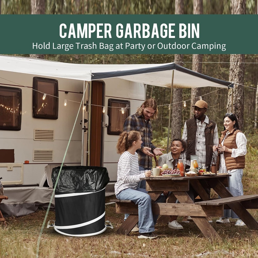 40 Gallon Collapsible Trash Ca - Water Bag Collapsible review and price