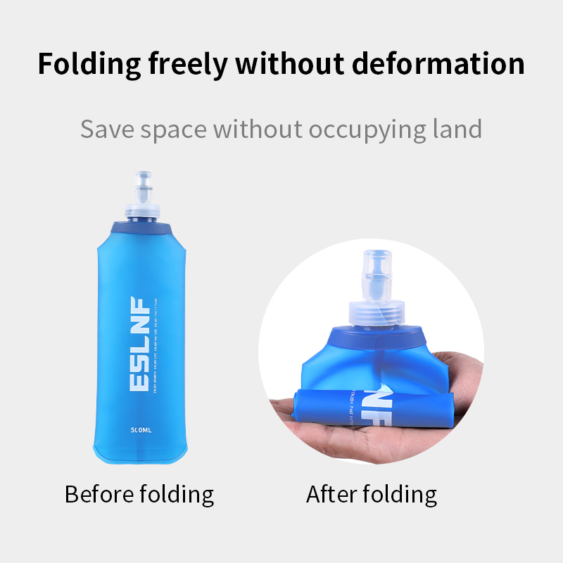 500ml Collapsible Water Bottle - Water Bag Collapsible review and price