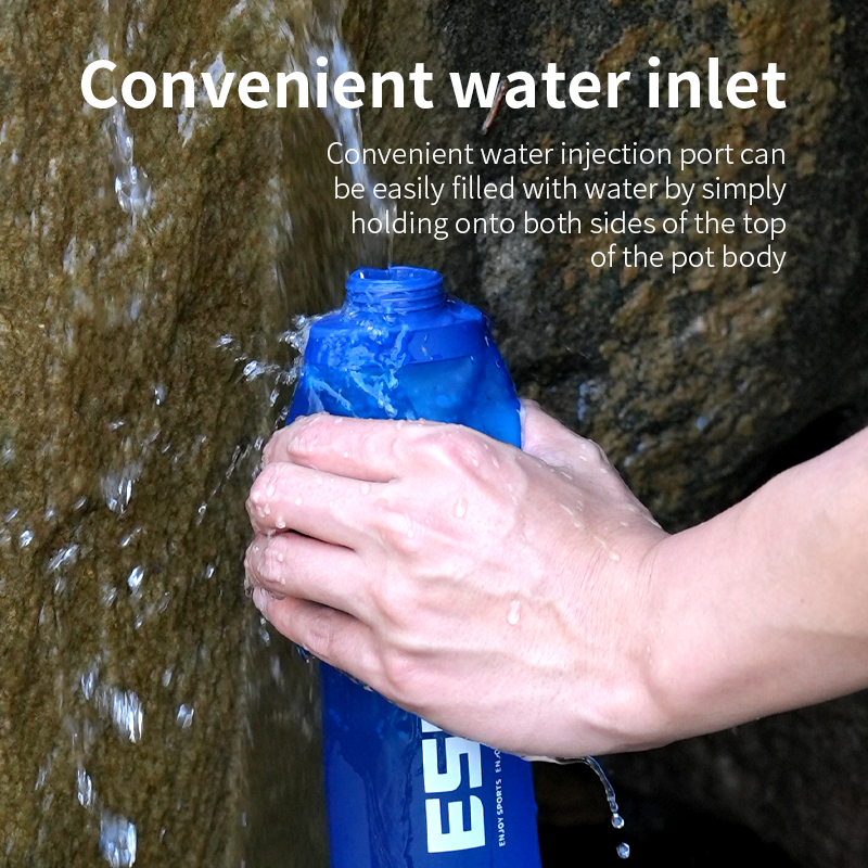 500ml Collapsible Water Bottle - Water Bag Collapsible review and price