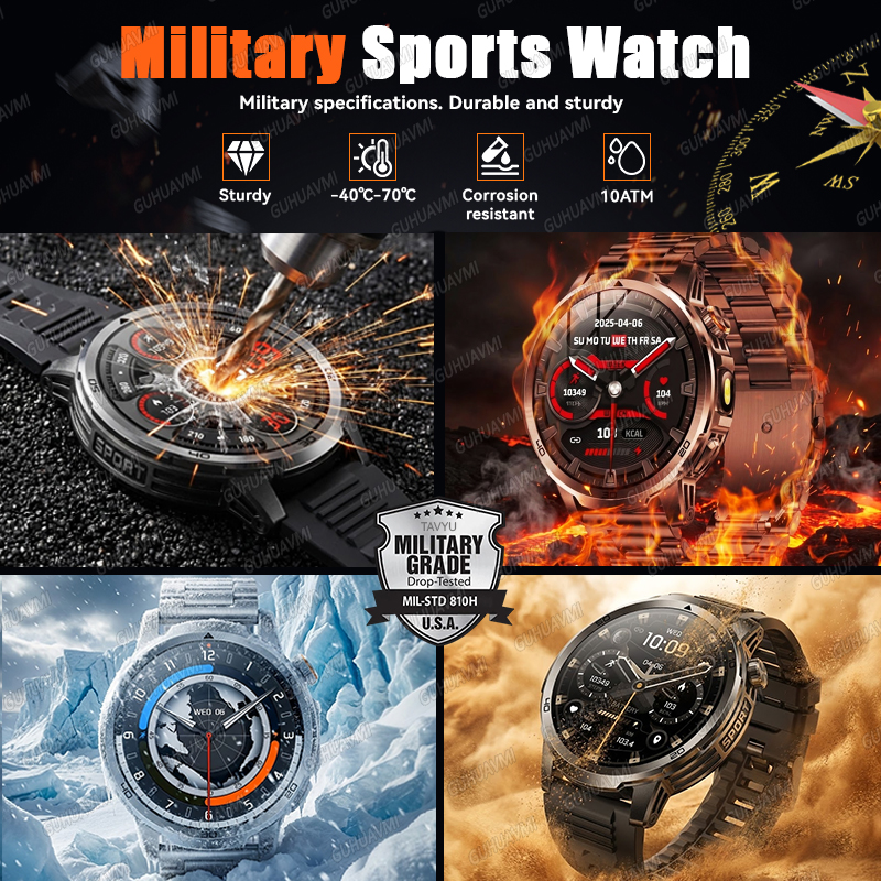2026 New outdoor Smart watch M - Compass Lensatic review and price