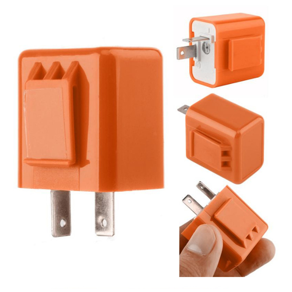 2Pin Motorcycle LED Flasher Re - Signal Panel Orange review and price