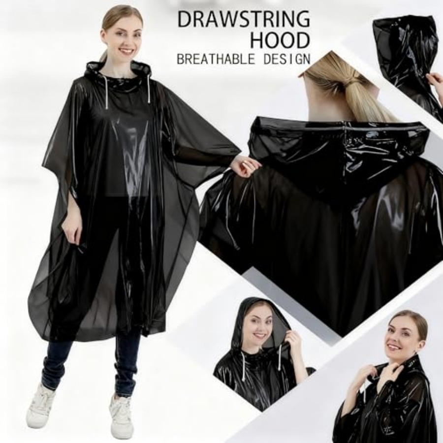 Disposable Rain Ponchos for /A - Emergency Poncho Rain review and price
