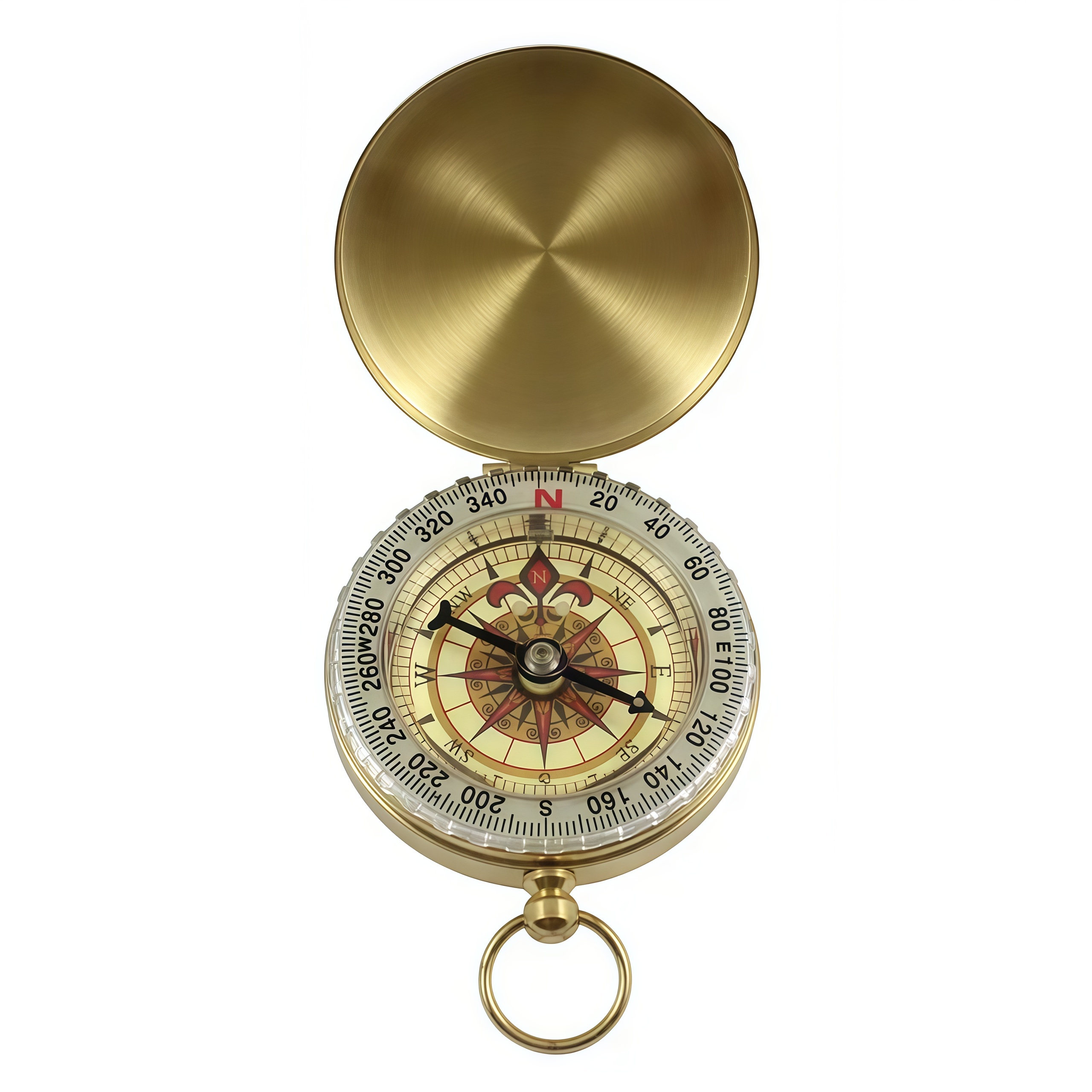 Brass Outdoor Compass - Gold C - Compass Lensatic review and price