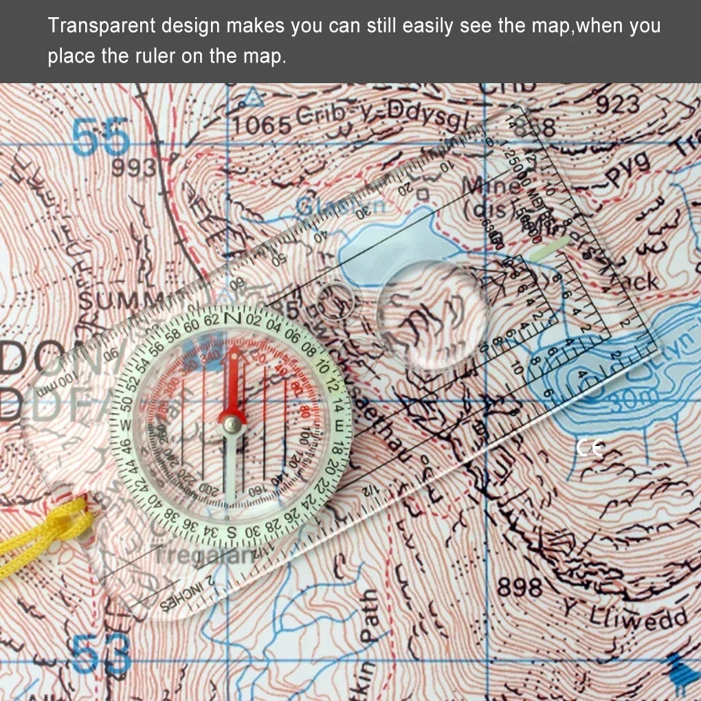 Compass Navigation Map Ruler R - Compass Lensatic review and price