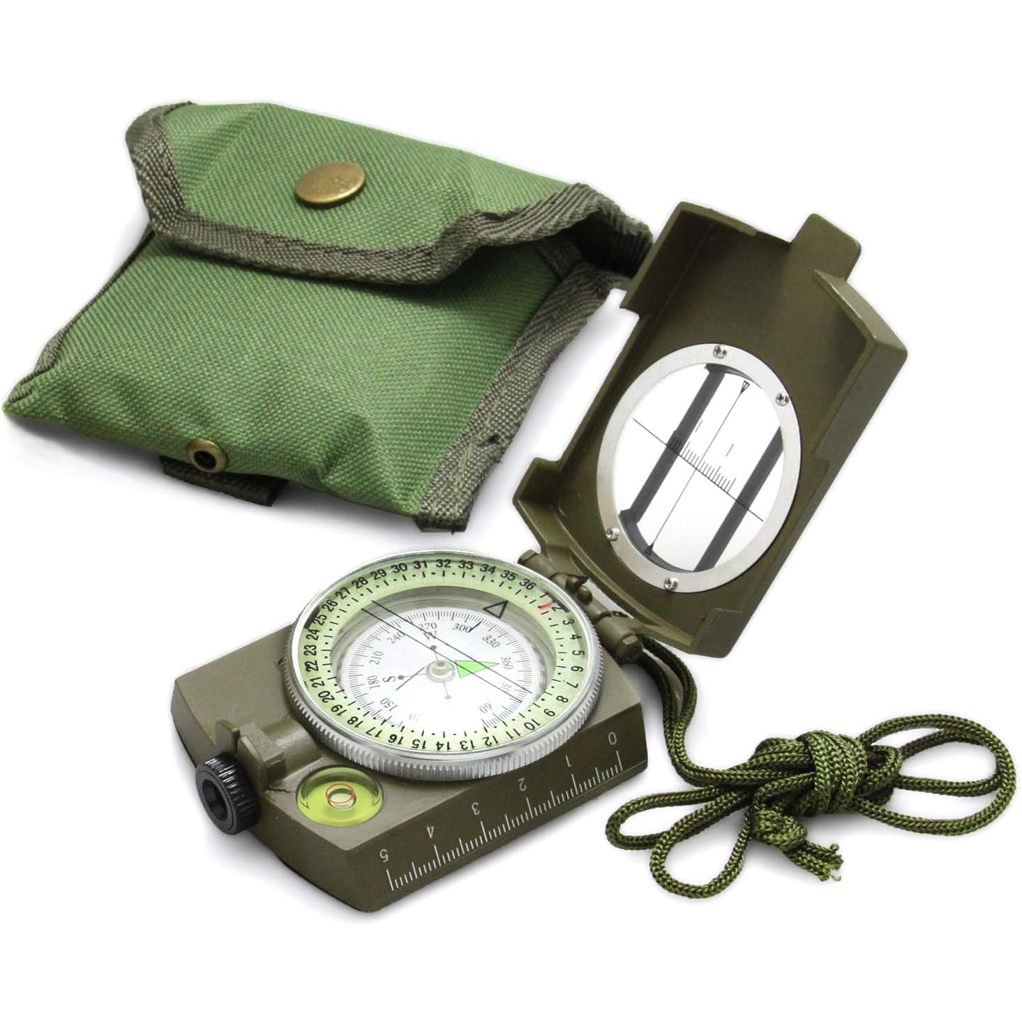 Metal Tactical Survival Milita - Compass Lensatic review and price