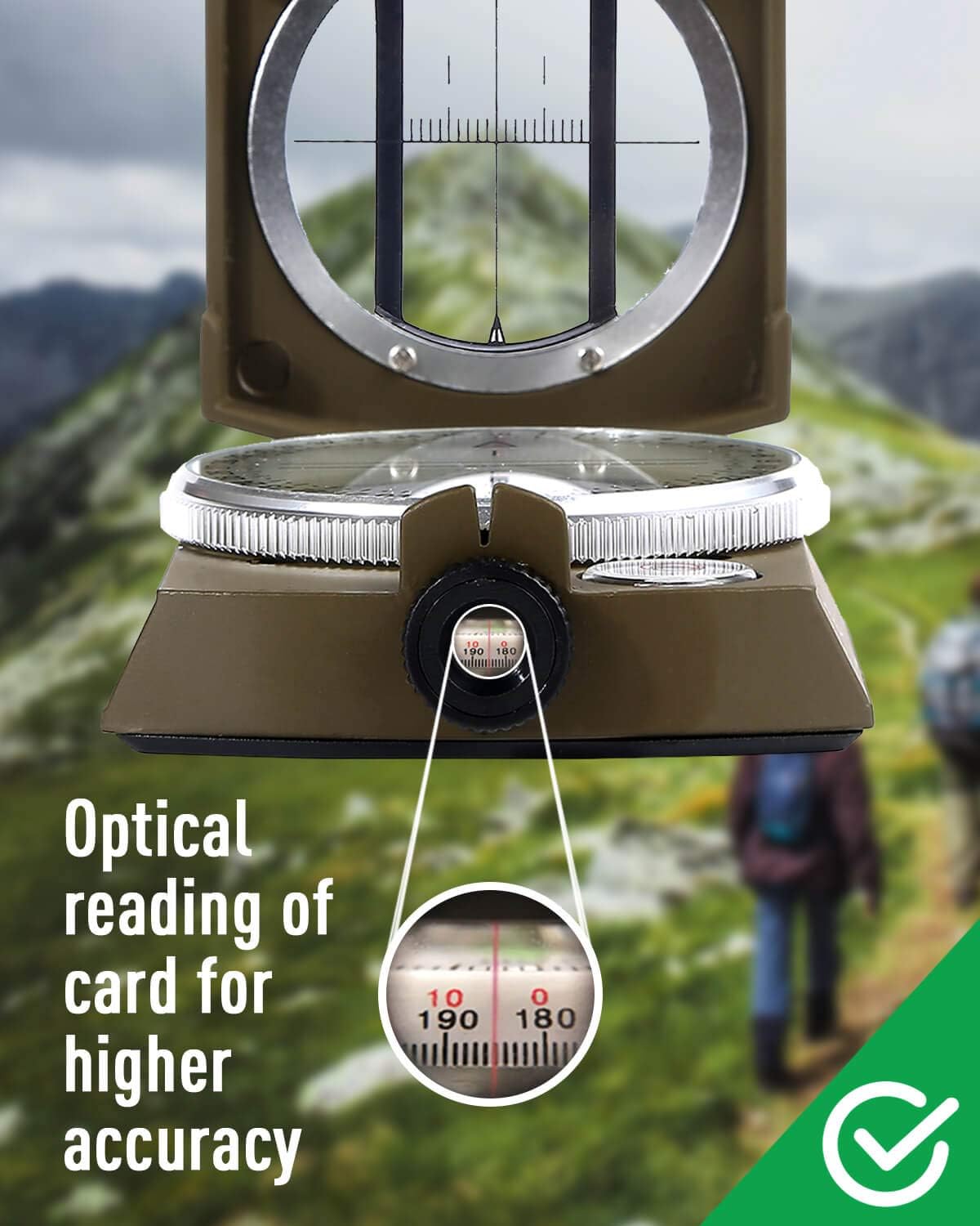Metal Tactical Survival Milita - Compass Lensatic review and price