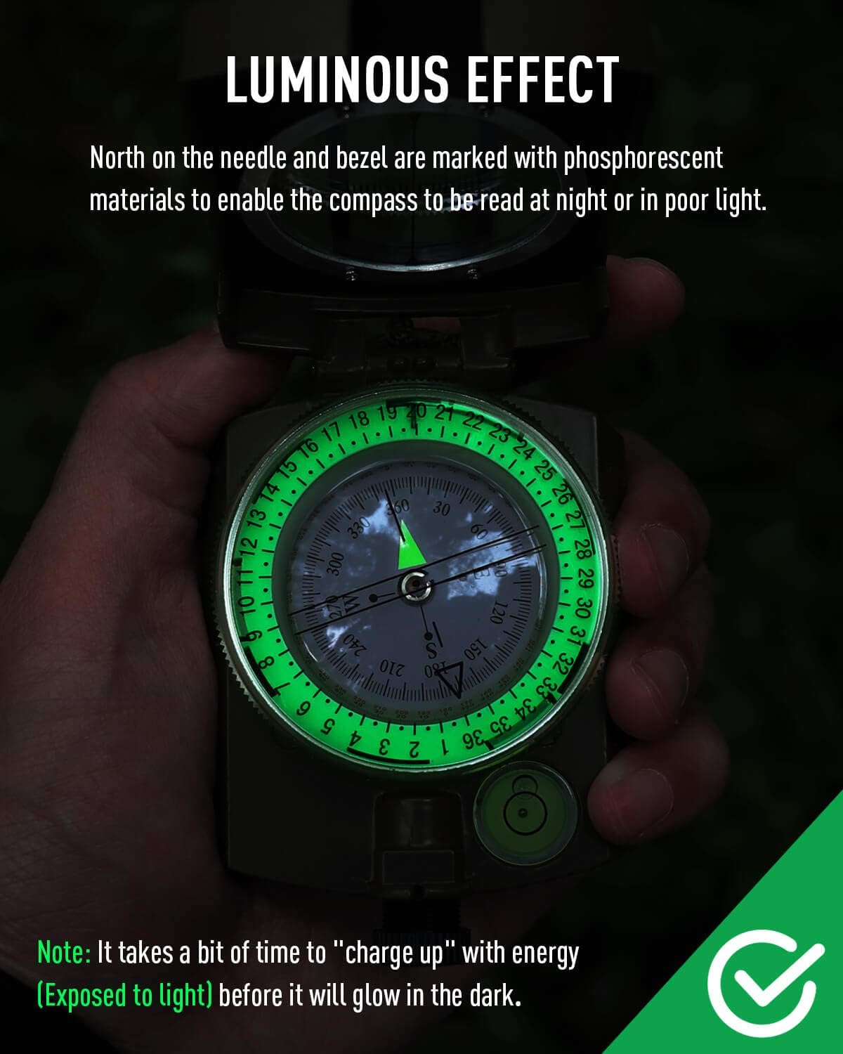 Metal Tactical Survival Milita - Compass Lensatic review and price