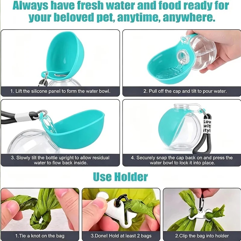 Portable 2-in-1 water bottle f - Water Bag Collapsible review and price