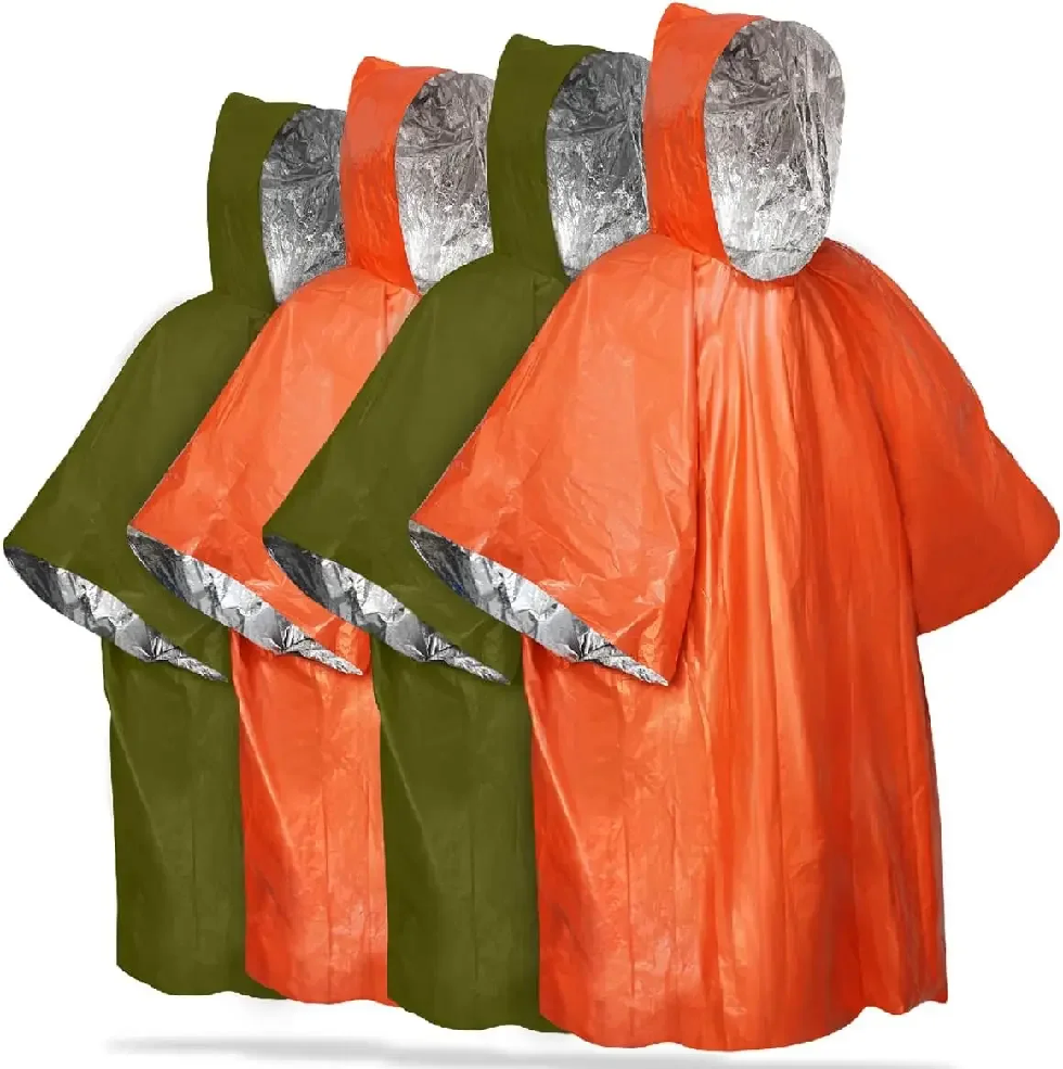 Emergency Rain Poncho Hood Reu - Emergency Poncho Rain review and price