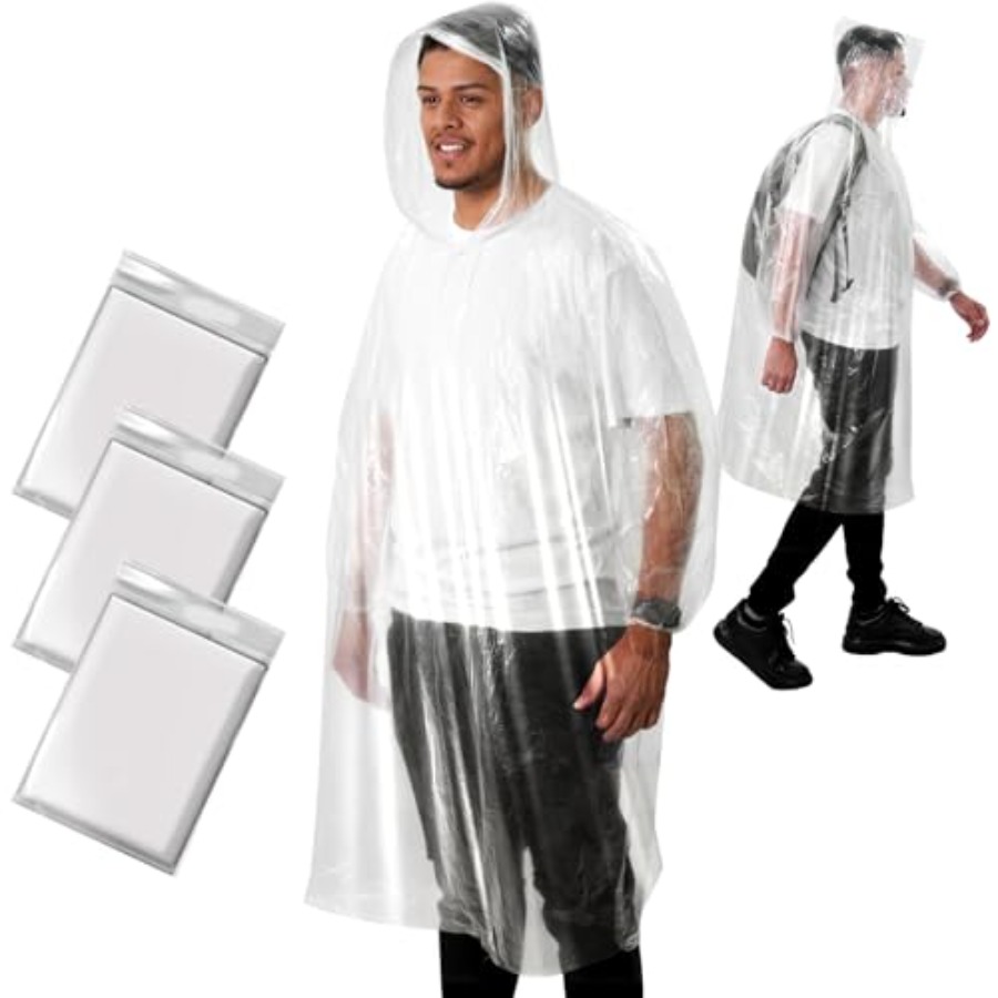 ANYOO Disposable Rain Poncho f - Emergency Poncho Rain review and price