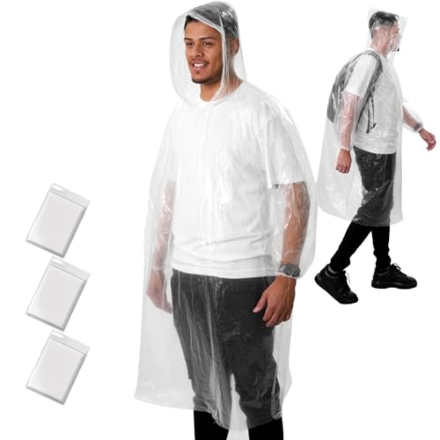 ANYOO Disposable Rain Poncho f - Emergency Poncho Rain review and price