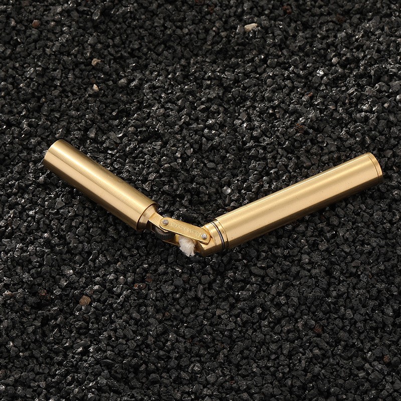 Retro Brass Lighter Nunchaku S - Fire Starting Kit review and price