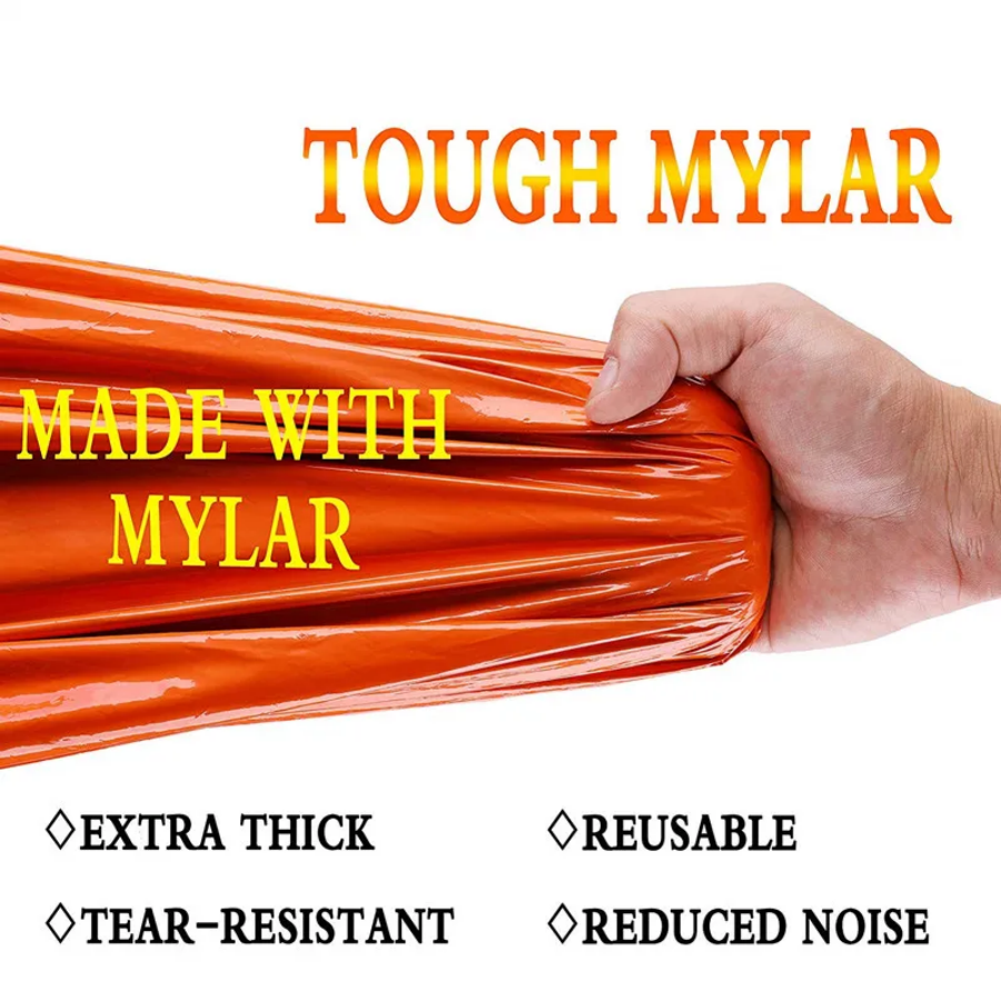 Emergency Sleeping Bag, Mylar  - Emergency Mylar Tent review and price